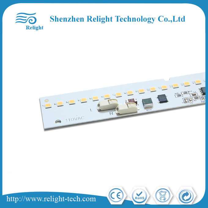 Mô-đun AC LED tuyến tính có thể điều chỉnh độ sáng 100 Lm / W 280 * 30 mm 230V / 120V